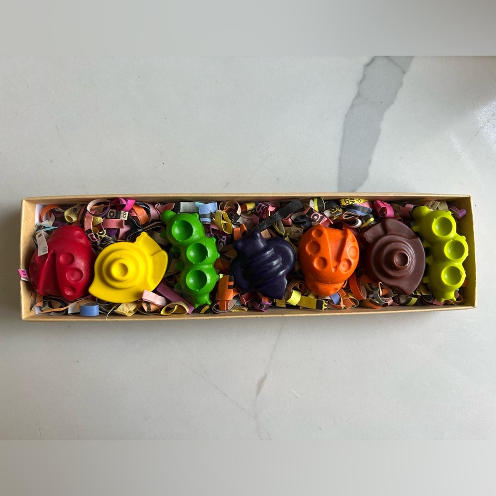 Custom Bug Crayons